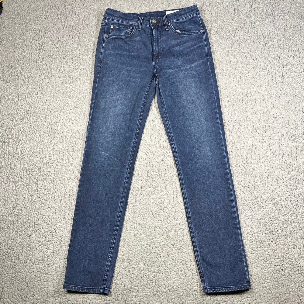 Rag & Bone Fit 2 Slim Jeans Bayview Dark Wash Denim MED23S1223FFBA 28W 32L